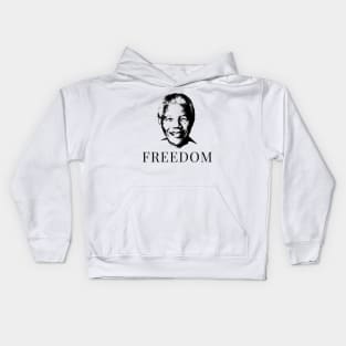 Nelson Mandela Freedom Kids Hoodie